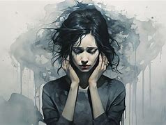 person with depression