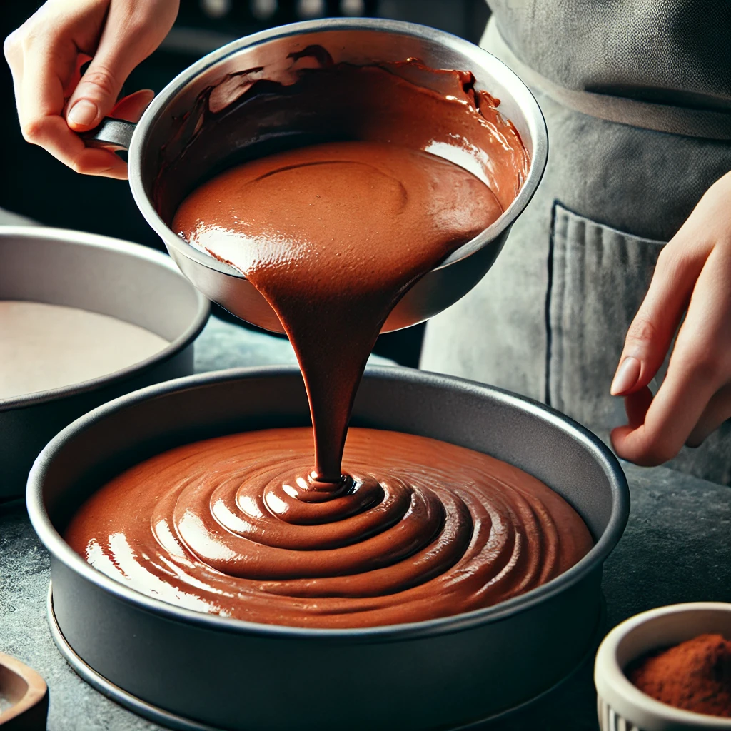 Baking Black Forest Cake