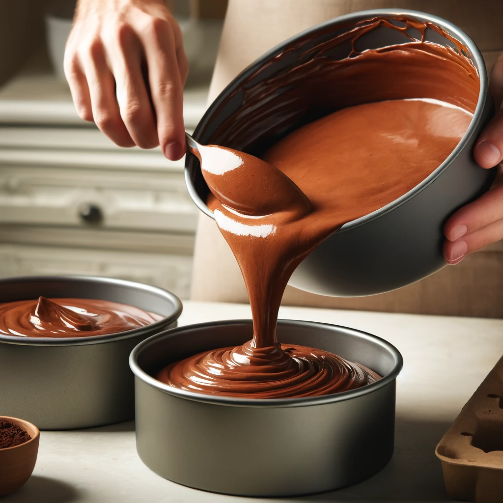 Baking Chocolate Cake