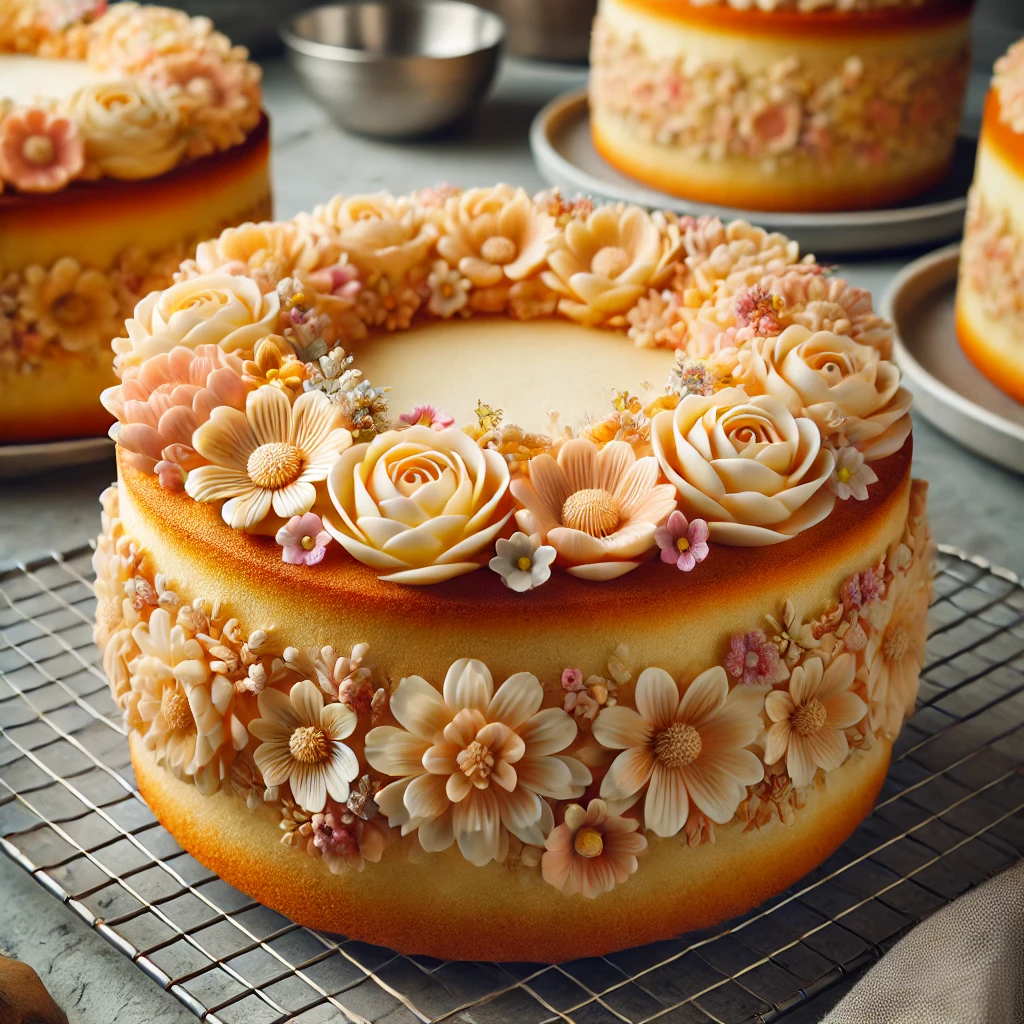 Cooling Floral Cake